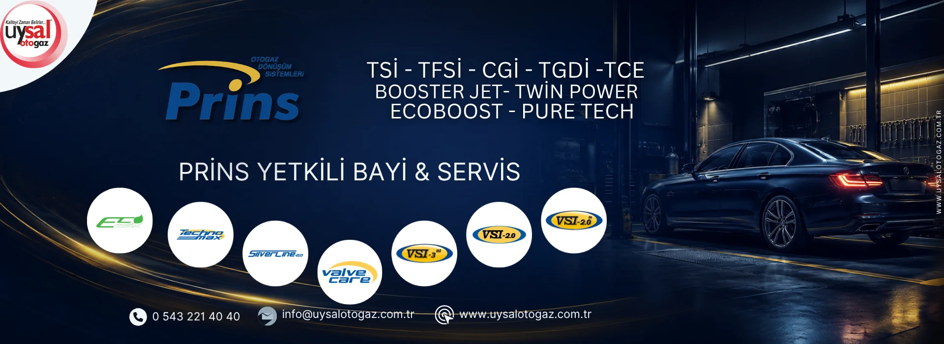 Antalya Uysal Otogaz LPG dönüşüm, montaj ve Tank Değişim Servisi