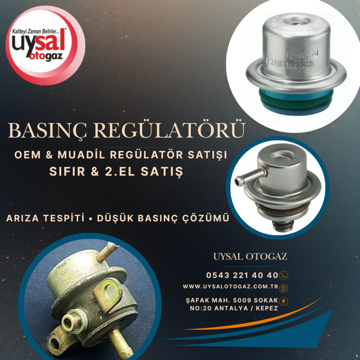Benzin Basınç Regülatörü